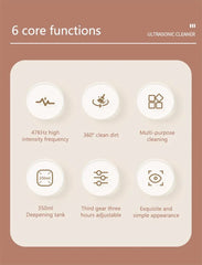 Xiaomi Multi-function Electric Braces Box Cleaning Box Invisible Retainer Denture Cleaning Machine Jewelry Orthodontic Cleaner