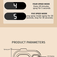 Aromatherapy Diffuser Automatic Scent Sprayer Home Bedroom Toilett Diffuser Spray Air Freshener Deodorizer Diffuser