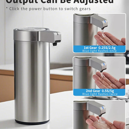 Kitchen Soap Machine Automatic Sensor Out of Hand Sanitizer Smart Electric Body Wash Soap Dispenser 304 Stainless Steel