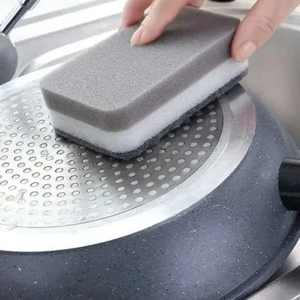 30/5pcs Magic Cleaning Sponges Double-sided Reusable Kitchen Sponge Wipes Pan Pot Dishwashing Scouring Pads Brush Clean Tools