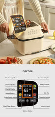 Stir Frying Machine Fully Automatic Home no supervision required Rotating Flip Intelligent Stir Frying Robot