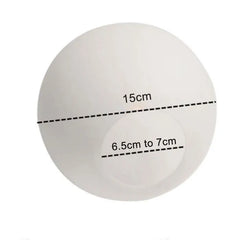 White Glass Lamp Shade, Milky Globe Lampshades Fitting Lamp, D10cm D12cm D15cm D20cm D25cm Round Light Cover, Pantalla Lampara