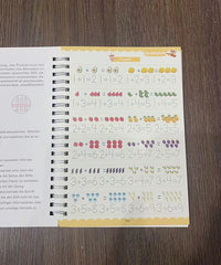 Magic Writing Book in Portuguese Calligraphy Notebook Montessori Kids Reusable Educational Calligraphic Letter Practice Toy