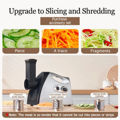 SUNATUR Premium Electric Food Chopper & Meat Grinder - Kitchen Appliances Mincer  Processor Crusher for All Your Cooking Needs