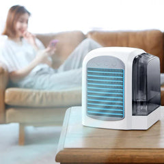 3-in-1 Summer Water-Cooled Fan Mini Air Cooler Humidifier Home Air Conditioner Desktop Fan Detachable Air Cooler Electric Fans