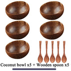 5 bowl  5 spoon / 12CM-15CM / CHINA