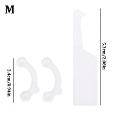 3Pcs Beauty Nose Clip Corrector Massage Tool Nose Up Lifting Shaping Clip Clipper Shaper Bridge Straightening No Pain 3 Size