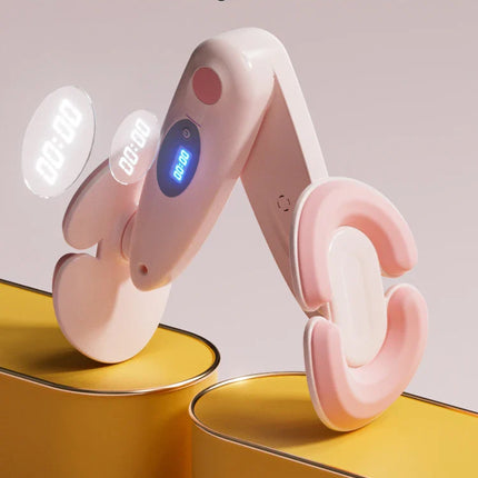 Women Postpartum Repair Pelvic Floor Muscle Leg Clamps Trainer LED Counted Exerciser Beauty Leg Convenient Fitness Equipment