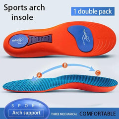 Sport Insoles for Shoes Sole Orthopedic Insoles Shock Absorption Deodorant Breathable Cushion Running Insoles for Feet Man Women