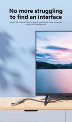 6A USB 3.0/2.0 USB Extension Cable for Smart Laptop PC TV Xbox One SSD USB Extension Cable Extender Cord Mini Fast Speed Cable