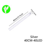 3colors in one lamp / Micro USB-Silve-40CM