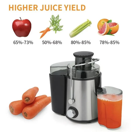 Juicer centrifugal Household large caliber electric juice machine residue separation vegetable Juicer EU UK