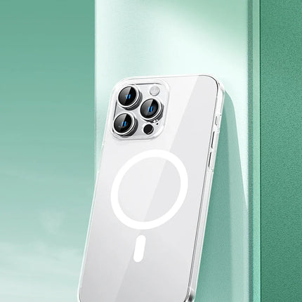 Baseus Magnetic Phone Case for iPhone 15 14 13 12 11 Pro Max Wireless Charging Cover For iPhone 15 14 Pro Max Magnet Clear Case