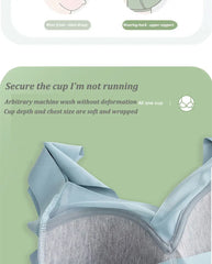 5PCS/Set Women Sexy Bras Full Cup Sports Top Soft Seamless Brassiere Lace Sexy Lingerie V Neck Intimates Underwear Plus Size Bra