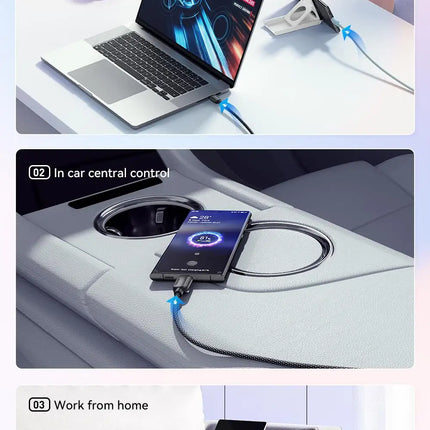 Essager 100W USB Type C To USB C Cable 5A PD Fast Charging Cable Type C Wire For Xiaomi Samsung Huawei Oppo Oneplus Macbook iPad