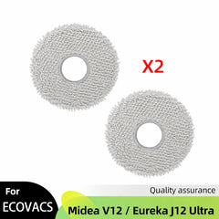 Fit For ( Midea V12 / Eureka J12 Ultra ) Roller Side Brush Hepa Filter Mop Cloth Dust Bag Robot Vacuums Accessory Part