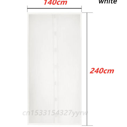 Summer Anti Mosquito Insect Fly Bug Curtains Net Door Screen Kitchen Curtains ployester fiber Curtains Mesh Screen Magnets