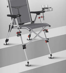 Aluminum Alloy European 낚시의자 Fishing Chair Foldable 캠핑의자 Thickened 낚시좌대 Portable 민물낚시의자 camping chair кресло для рыбалки