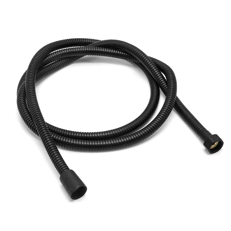 2m/2.5m/3m Black Silver 304 Stainless Steel Shower Hose High Quality Encryption Hose G1/2 Shower Tube Bathroom Accessories