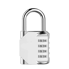 1pc Combination Lock Resettable 4 Digit Padlock with Combination Waterproof and Heavy Duty Combination Padlock Outdoor
