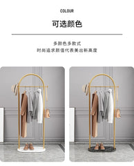 Hanger Floor Bedroom and Household Clothes Rack Simple Indoor Hanging Clothes Rack Multi-Functional Living Room Simple Coat Rack
