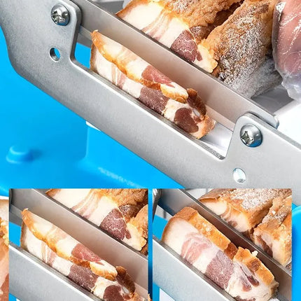 Multifunctional Table Slicer Frozen Meat Beef Herb Mutton Roll Fruit Bread Vegetable Slicer Machine