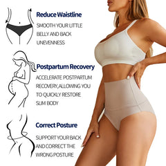 3PCS/Set Women High Rise Seamless Shapewear Bodysuit Ice Silk Tummy Control Butt Lifter Briefs Female Slimming Soft Underwear