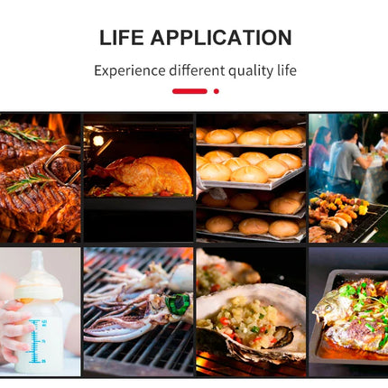 Digital Chef Thermometer Wireless Meat Thermometer Remote Instant Read BBQ Cooking Food Thermometer for Kitchen Oven Grill