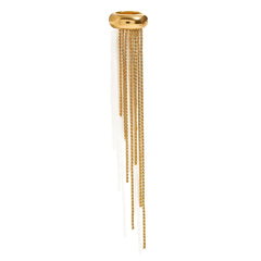 Youthway Trendy Luxury 18K Gold Stainless Steel Tassel Ear Clip For Women Waterproof Anti Allergic Jewelry New Arrival 2024