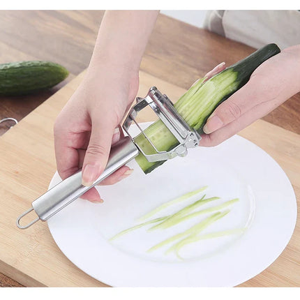 Multifunctional Stainless Steel  Kitchen Peeler Fruit Vegetable Potato Carrot Cucumber Grater Julienne Durable Vegetable Slicer
