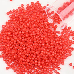 12Grams/Tube 2mm Metallic Seed Beads Japanese Round Glass Seedbeads For DIY Needlework Dress Adornment Sewing 1200pcs