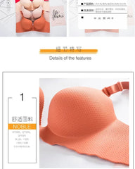 2025 New Extreme Push Up Bra 8cm Pads Small Bust Double Cup Padding Wireless Adjustable Plunge Bra Seamless Lift & Natural Shape