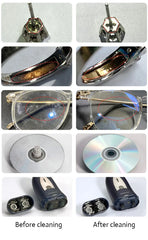 Ultrasonic Cleaner 30/50W Ultrasonic Bath 40Khz Degas For Home Cleaner Watches Contact Lens Glasses Denture Teeth Makeup Razor