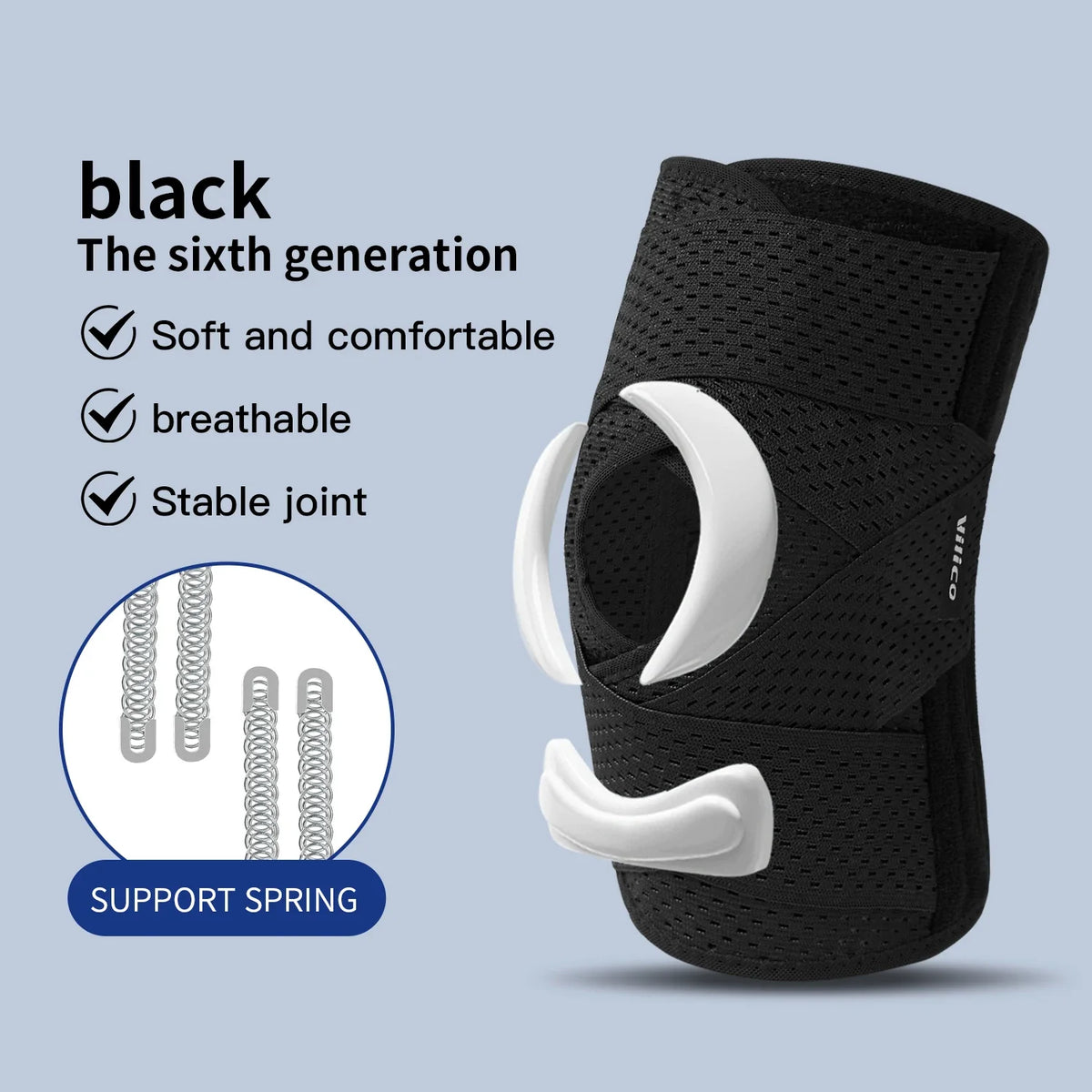 Outdoor Sports Knee Pads Summer Thin Men's and Women's Basketball, Running, Hiking and Other Daily Sports Knee Covers
