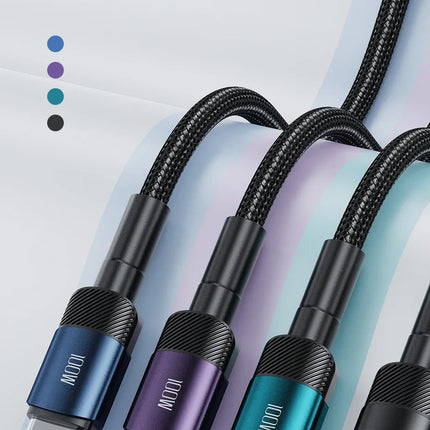 Toocki USB Type C Cable 100W Fast Charging 6A Type C Cable for Xiaomi Huawei P30 P40 Samsung POCO Realme Oneplus Data Wire