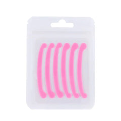 6Pcs Eyelashes Lifting Silicone Stripe Reusable Eye Lashes Lifting Curler Pad Perm Ribbon Eyelash Extension Supplies Makeup Tool