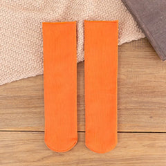 Winter Warm Solid Women Socks Thicken Thermal Socks Wool Cashmere Black Skin Seamless Snow Sock Velvet Unisex Socks