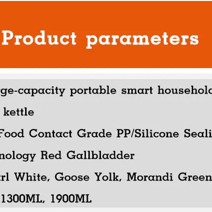 Xiaomi 2L Coffee Thermos Household Digital Display Glass Liner Vacuum Flasks Large Capacity Water Bottle Kitchen Thermal Kettle