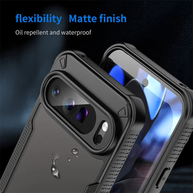 Hybrid Rugged Protective Cover For Google Pixel 9 Pro XL 8 Pro 9A 8A Case Shockproof Coque Fundas Capa
