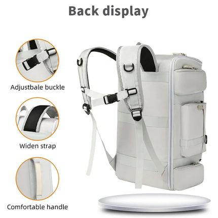 Large Capacity Gym Bag Travel Backpack Wet Dry Separation Shoulder Bags Outdoor Sports Backpacks Yoga Fitness Training Bags Pack