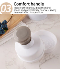 1pc Hamburg meat press, pancake pressing tool, steak auxiliary food, making beef patties, frying shrimp patties mold