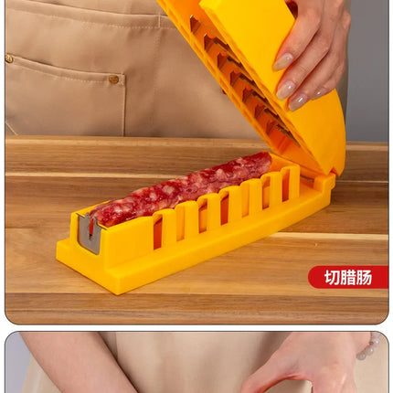 Starchy Ham Sausage Cutting Flower Skewer Hot Dog Knife Household Kitchen Gadgets Sausage Flower Cutter Roast Sausage Stall Tool