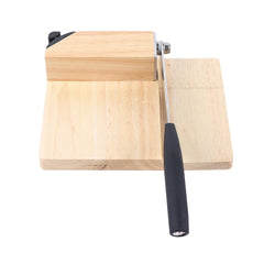 Biltong Cutter Biltong & Jerky Slicer + Oak Cutting Board Household Wooden Seat Guillotine