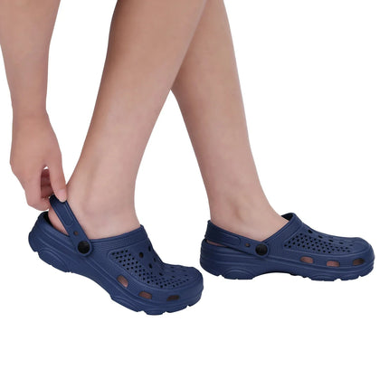 Crestar Fashion Design Sandals New Women Men Breathable Garden Clogs Shoes Outdoor EVA Holes Beach Shoes Summer House Slippers