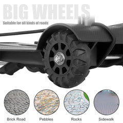 4 Wheel Trolley 40KG Heavy Duty Foldable Hand Sack Home Use Folding Truck Barrow Cart Portable Travel Luggage Shopping Cart