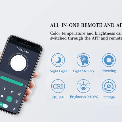 Modern LED Ceiling Light Dimmable Ceiling Lamp Fixture  Acrylic Flush Mount Ceiling Chandelier Lighting for Living Room Home