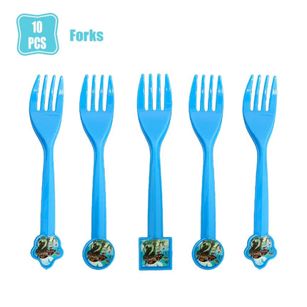 Moana 2 Birthday Party Decoration Supplie Vaiana Birthday Decoration Set Tableware Balloons Backdrop Plates Cups Baby Shower Toy