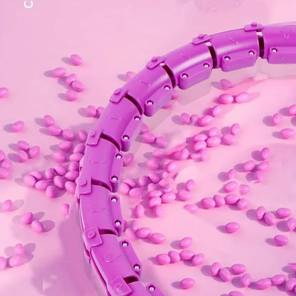 Fitness Hoop Weights to Exercise At Home Sports Entertainment Sport Equipment for Slimming Gym Ring Portable Body