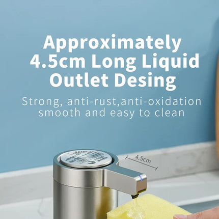 Kitchen Soap Machine Automatic Sensor Out of Hand Sanitizer Smart Electric Body Wash Soap Dispenser 304 Stainless Steel