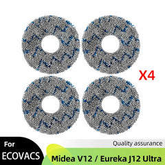 Fit For ( Midea V12 / Eureka J12 Ultra ) Roller Side Brush Hepa Filter Mop Cloth Dust Bag Robot Vacuums Accessory Part